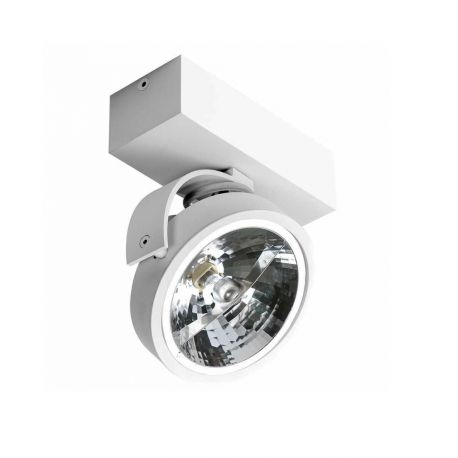 Plafoniere cu spoturi, Spoturi aplicate - Spot aplicat directionabil JERRY 1 12V alb