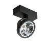 Spot aplicat directionabil JERRY 1 12V negru