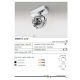 Plafoniere cu spoturi, Spoturi aplicate - Spot aplicat directionabil JERRY 1 12V crom
