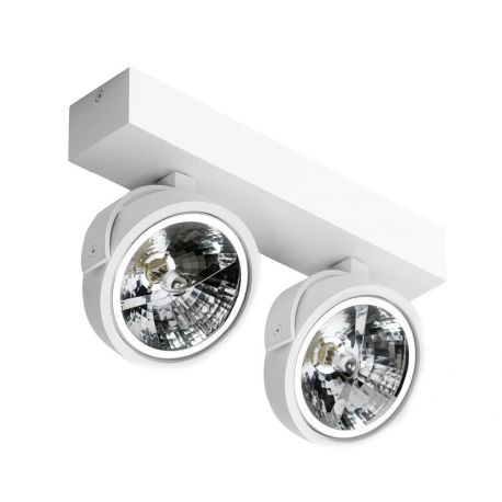 Plafoniere cu spoturi, Spoturi aplicate - Spot aplicat directionabil JERRY 2 12V alb
