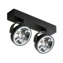 Spot aplicat directionabil JERRY 2 12V negru
