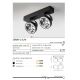 Plafoniere cu spoturi, Spoturi aplicate - Spot aplicat directionabil JERRY 2 12V crom