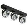 Spot aplicat directionabil JERRY 3 12V negru