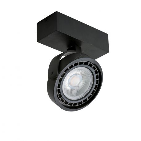 Plafoniere cu spoturi, Spoturi aplicate - Spot aplicat directionabil JERRY 1 negru