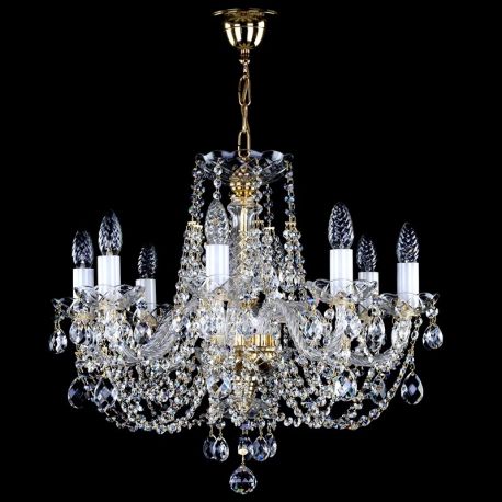 Lustre Cristal Bohemia - Candelabru Cristal Bohemia Exclusive 8 brate ANDULA