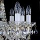 Lustre Cristal Bohemia - Candelabru Cristal Bohemia Exclusive 8 brate ANDULA