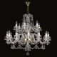 Lustre Cristal Bohemia - Candelabru XXL Cristal Bohemia Exclusive 18 brate, ANDREA XVIII