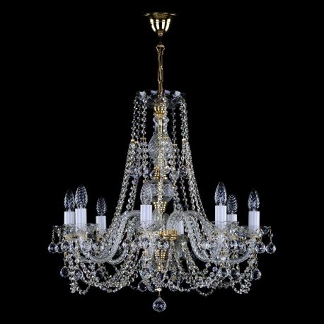 Lustre Cristal Bohemia - Candelabru Cristal Bohemia Exclusive 8 brate ANDULA