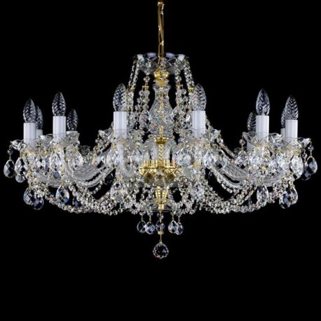 Lustre Cristal Bohemia - Candelabru Cristal Bohemia Exclusive 12 brate ANGELIKA XII