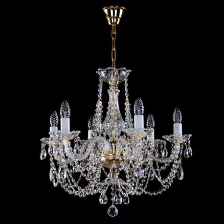 Lustre Cristal Bohemia - Candelabru Cristal Bohemia Exclusive 6 brate ANJA VI