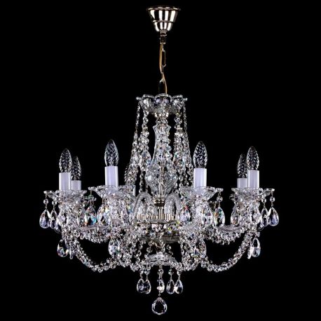 Lustre Cristal Bohemia - Candelabru Cristal Bohemia Exclusive 8 brate ANJA VIII