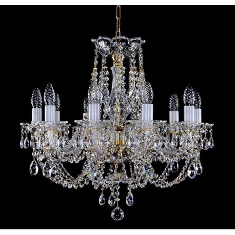 Lustre Cristal Bohemia - Candelabru Cristal Bohemia Exclusive 10 brate ANJA X