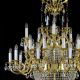 Lustre Cristal Bohemia - Candelabru XXL Cristal Bohemia Exclusive ARABELA dia.120cm