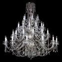 Candelabru XXL Cristal Bohemia Exclusive 42 brate AURELIE 42