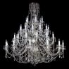 Candelabru XXL Cristal Bohemia Exclusive 42 brate AURELIE 42