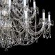 Lustre Cristal Bohemia - Candelabru XXL Cristal Bohemia Exclusive 42 brate AURELIE 42