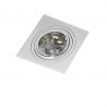 Spot incastrabil directionabil de tavan/plafon SIRO 1 WH