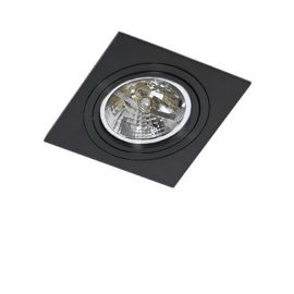 Spoturi tavan fals - Spot incastrabil directionabil de tavan/plafon SIRO 1 BK