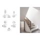 Spoturi tavan fals - Spot incastrabil ideal pentru iluminat scara sau hol CIROCCO, 21x25cm