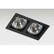 Spoturi tavan fals - Spot incastrabil directionabil de tavan/plafon SISTO 2 BK