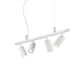 Pendule, Lustre suspendate - Lustra modera cu spoturi directionabile DYNAMITE SP4 BIANCO