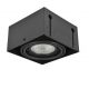 Spoturi tavan fals - Spot incastrabil directionabil tavan/plafon NOVA GIPS 1 negru