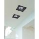 Spoturi tavan fals - Spot incastrabil directionabil tavan/plafon NOVA GIPS 1 alb