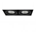 Spot incastrabil directionabil tavan/plafon NOVA GIPS 2 negru