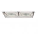 Spot incastrabil directionabil tavan/plafon NOVA GIPS 2 alb