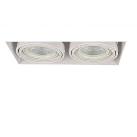 Spoturi tavan fals - Spot incastrabil directionabil tavan/plafon NOVA GIPS 2 alb