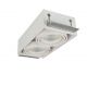 Spoturi tavan fals - Spot incastrabil directionabil tavan/plafon NOVA GIPS 2 alb
