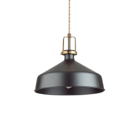 Pendule, Lustre suspendate - Lustra, Pendul design modern ERIS-1 SP1 NERO