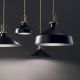 Pendule, Lustre suspendate - Lustra, Pendul design modern ERIS-1 SP1 NERO