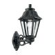 Aplice - Aplica de perete exterior IP55 DAFNE AP1 BIG NERO