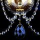 Aplice Cristal Bohemia - Aplica de perete 5 brate Cristal Bohemia Exclusive BERNARDETA V