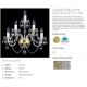 Aplice Cristal Bohemia - Aplica de perete 5 brate Cristal Bohemia Exclusive BERNARDETA V