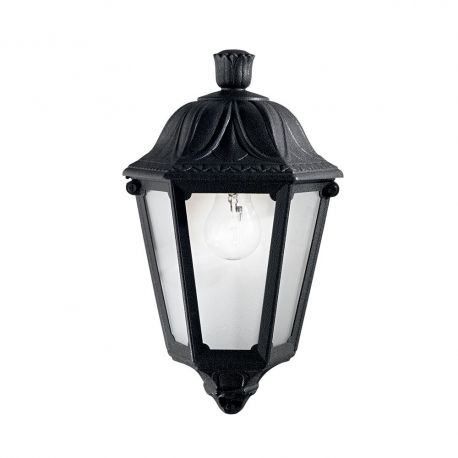 Aplice - Aplica de perete exterior IP55 DAFNE AP1 SMALL NERO
