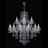Candelabru 18 brate Cristal Bohemia Exclusive BIBIANA XVIII.