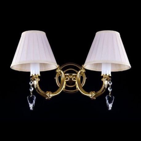 Aplice Cristal Bohemia - Aplica de perete 2 brate Cristal Bohemia Exclusive BONNIE II.