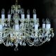 Lustre Cristal Bohemia - Candelabru 18 brate Cristal Bohemia Exclusive CAMERON XVIII.