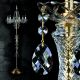 Veioze, Lampadare Cristal - Lampadar, lampa de podea Cristal Bohemia Exclusive CANDY FL