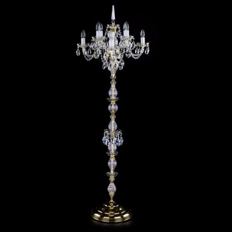 Veioze, Lampadare Cristal - Lampadar, lampa de podea Cristal Bohemia Exclusive INKA FL