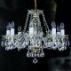 Lustre Cristal Bohemia - Candelabru 8 brate Cristal Bohemia Exclusive CASSIDY VIII.