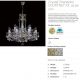 Lustre Cristal Bohemia - Candelabru 12 brate Cristal Bohemia Exclusive COURTNEY XII. VA-PE