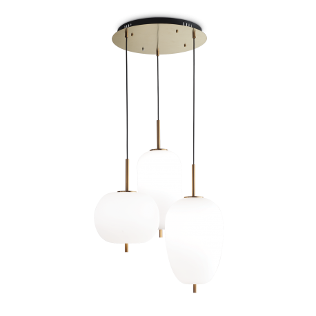 Pendule, Lustre suspendate - Lustra cu 3 pendule LED design modern UMILE SP3