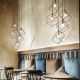 Pendule, Lustre suspendate - Lustra cu 5 pendule design modern ICE SP5 NERO