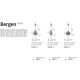 Pendule, Lustre suspendate - Lustra, Pendul design modern BERGEN-1 SP1