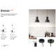 Pendule, Lustre suspendate - Pendul BREEZE SP1 BIG negru