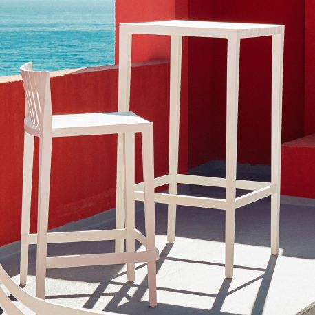 Scaune Bar - Set 4 Scaune de bar design modern exterior / interior SPRITZ BAR STOOL H-97CM