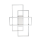 Lustra LED aplicata design geometric FRAME-1 PL
